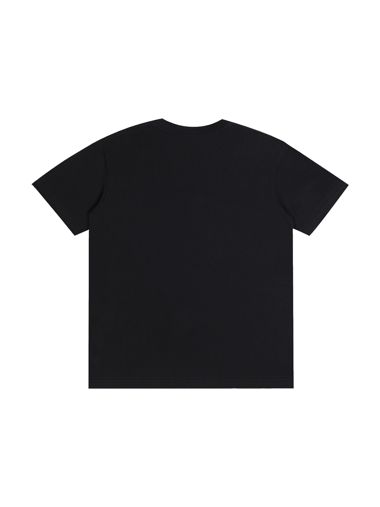 Monarch Pure Cotton Tee — M Mark — Classic Black — Back